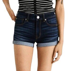 American Eagle Super Hi-Rise Shortie Jeans Shorts